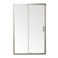 Двері в нішу Mixxus Premium DIVERSE SD01-120x185-TR прозоре скло 5мм, CHROME (MI6873)